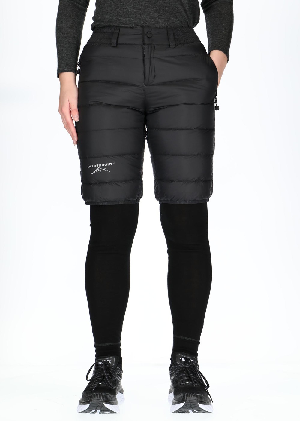 Östersund Down Shorts 2.0 W, Black/Carbon Black, 38, Vandringsshorts | Dam - Kläder - Shorts - Vandringsshorts | Padelspecialisterna