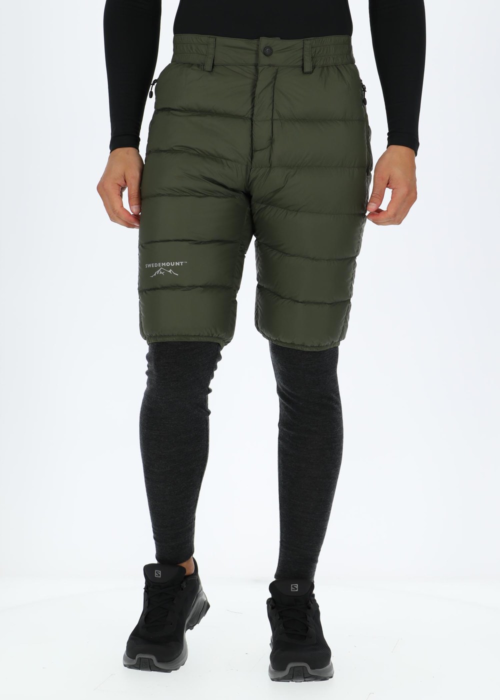 Östersund Down Shorts 2.0, Olive/Black, S, Shorts | Herr - Kläder - Shorts | Padelspecialisterna