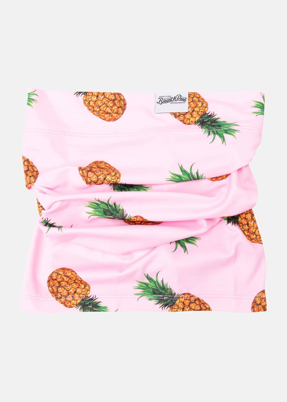Blount & Pool Neckwarmer Jr, Pink Pineapple Print, Onesize, Halskragar | Junior - Accessoarer - Halsdukar & Halskragar | Padelspecialisterna