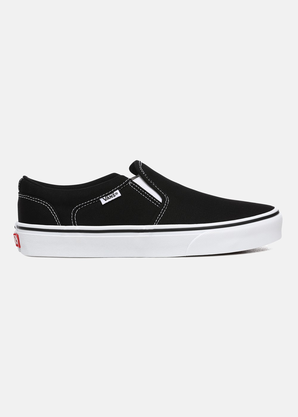 Mn Asher, (Canvas) Black/White, 44,5 (Us 11), Sneakers | Herr - Skor - Sneakers | Padelspecialisterna