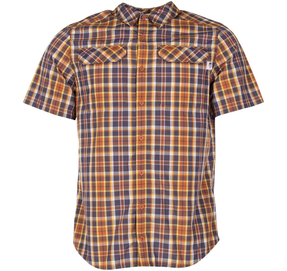 M Pine Knot Sht, Caramel Cafe Plaid, M, Kortärmade Skjortor | Herr - Kläder - Skjortor - Kortärmade skjortor | Padelspecialisterna