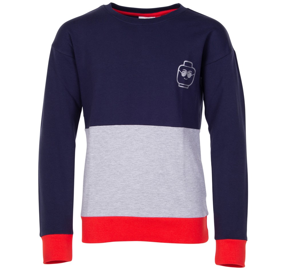 Lwsam 303 - Sweatshirt, Dark Navy, 104, Sweatshirts | Junior - Kläder - Tröjor - Sweatshirts | Padelspecialisterna