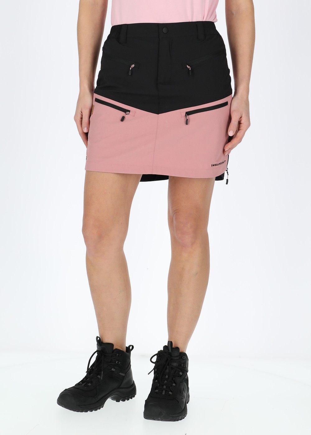 Lofoten Stretch Skirt W, Black/Dusty Rose, 36, Korta Kjolar | Dam - Kläder - Kjolar - Korta kjolar | Padelspecialisterna