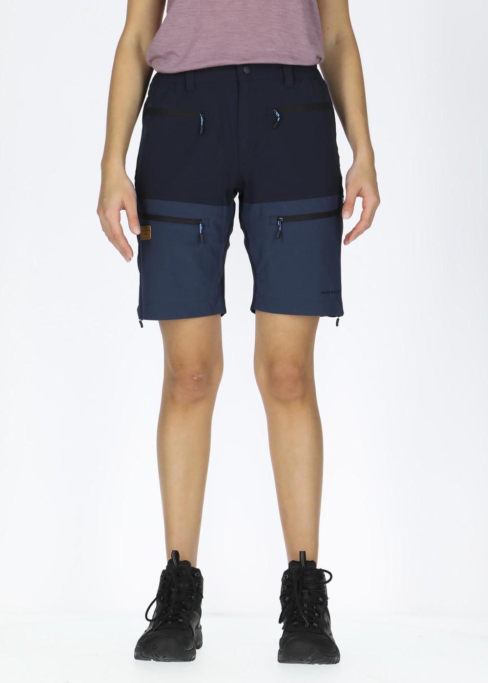 Lofoten Stretch Shorts W, Dk Navy/Denim Blue, 36, Shorts | Dam - Aktivitet - Outdoorkläder - Shorts | Padelspecialisterna