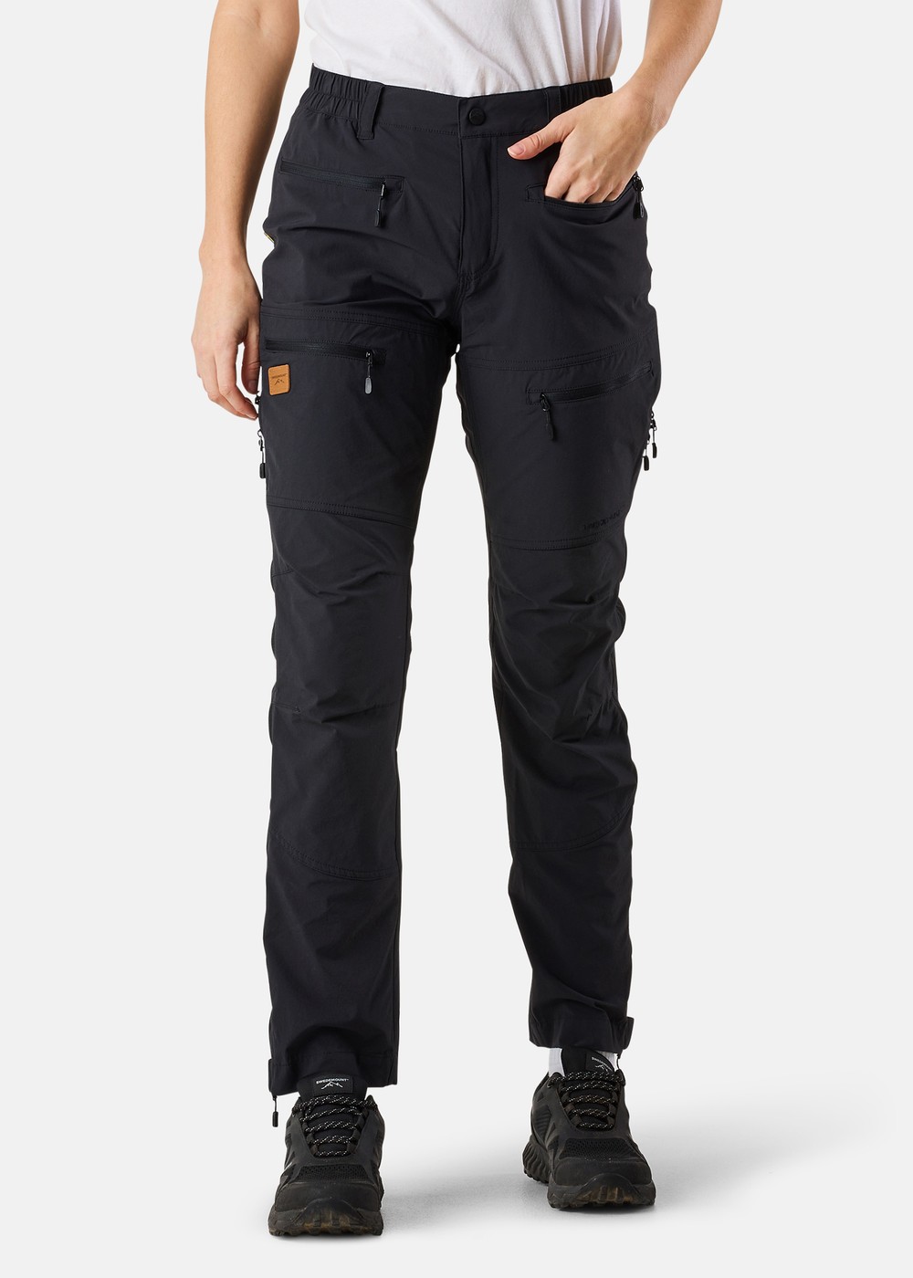 Lofoten Stretch Pants W, Black/Black, 38, Byxor | Dam - Aktivitet - Outdoorkläder - Byxor | Padelspecialisterna