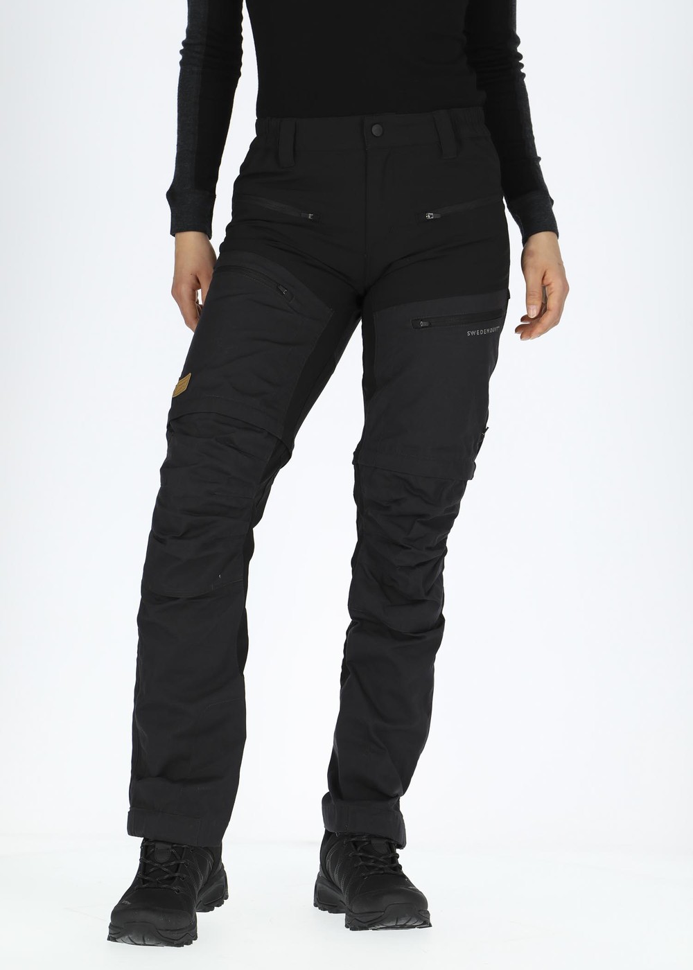 Nordkap Zip-Off Pants 2.0 W, Charcoal/Black, 42, Byxor | Dam - Aktivitet - Outdoorkläder - Byxor | Padelspecialisterna