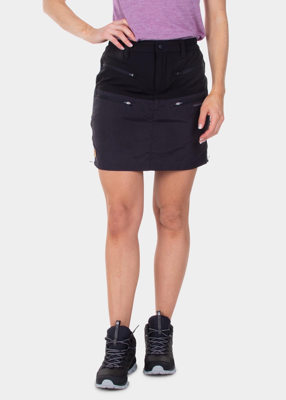 Nordkap Skirt W, Charcoal/Black, 38, Kjolar | Dam - Kläder - Kjolar | Padelspecialisterna