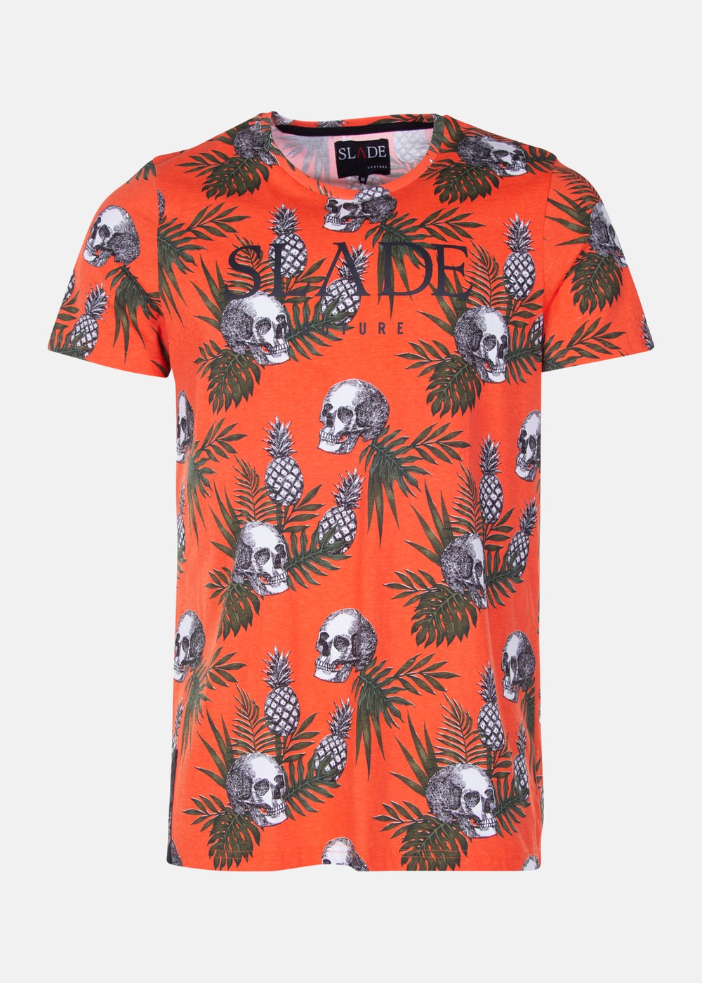 Skull Tee, Orange, S, T-Shirts | Herr - Kläder - T-shirts | Padelspecialisterna