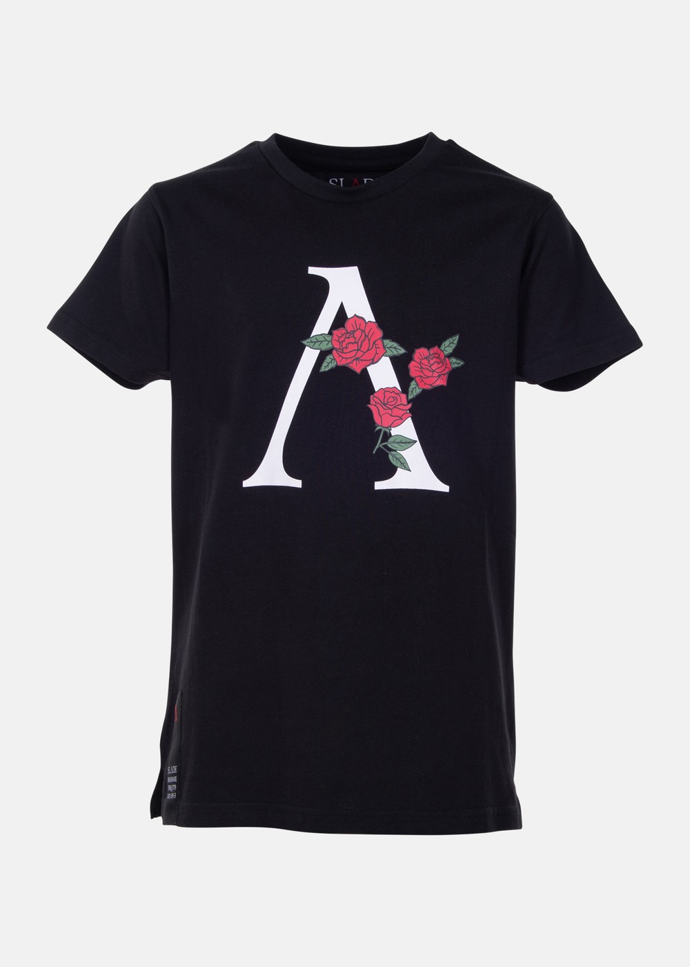 Rose Tee Jr, Black, 120, T-Shirts | Junior - Kläder - T-shirts | Padelspecialisterna