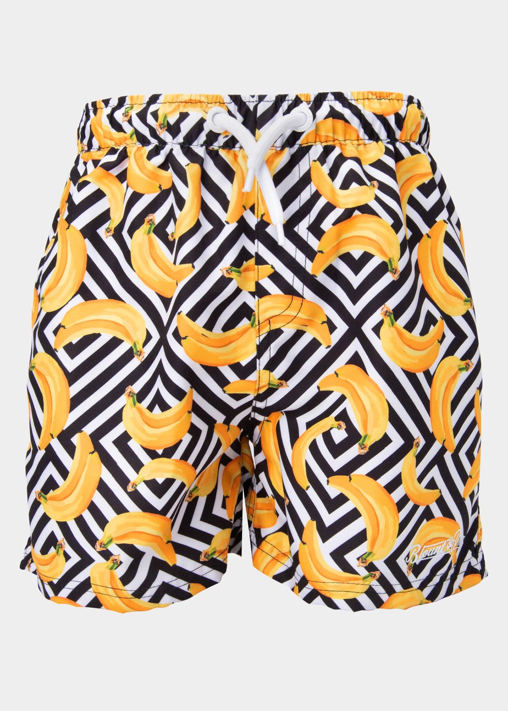 Beachshorts Jr, Yellow Graphic Banana, 90, Badbyxor | Junior - Kläder - Badkläder - Badbyxor | Padelspecialisterna