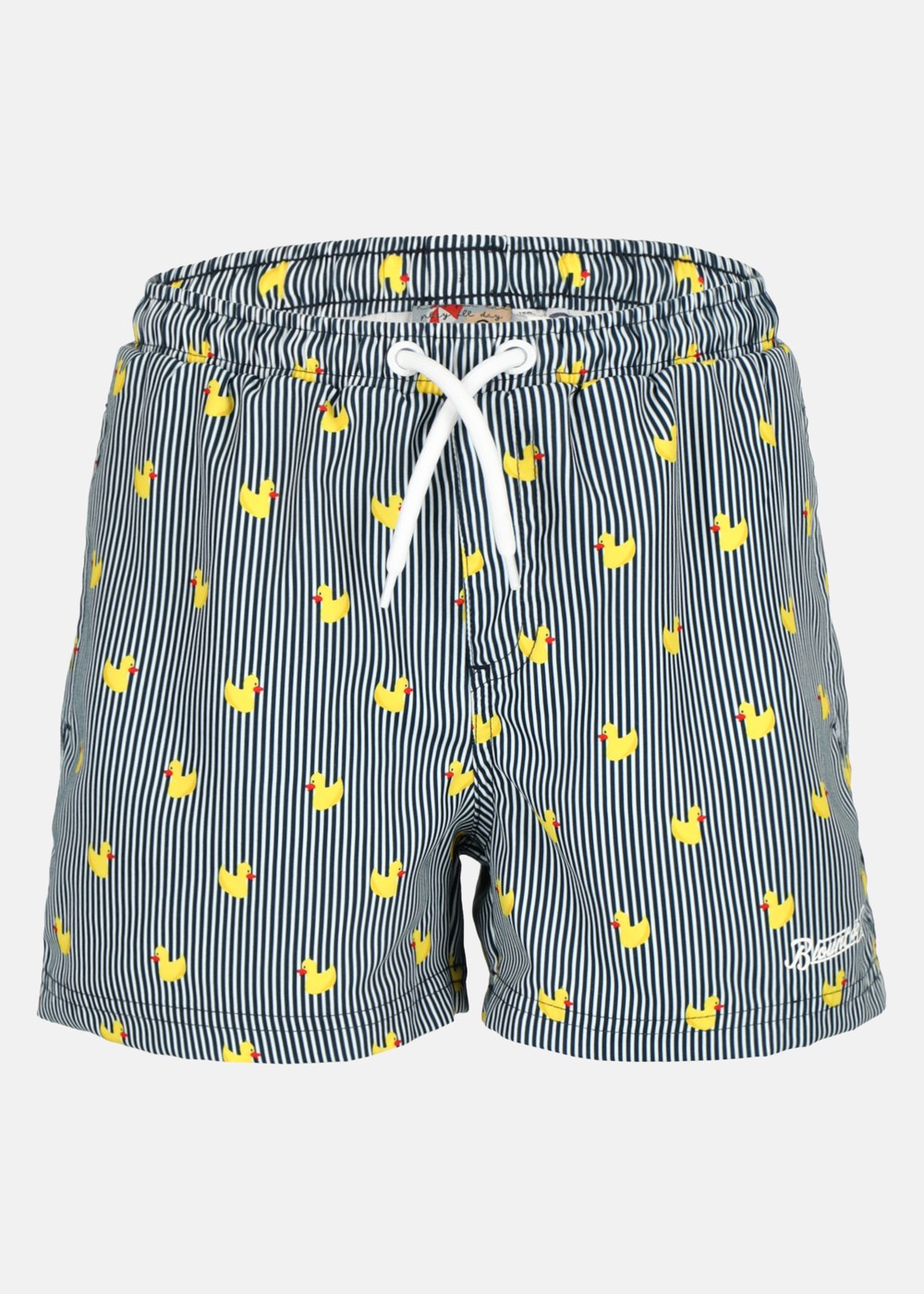 Beachshorts Jr, Navy Stripe Duck, 90, Badbyxor | Junior - Kläder - Badkläder - Badbyxor | Padelspecialisterna