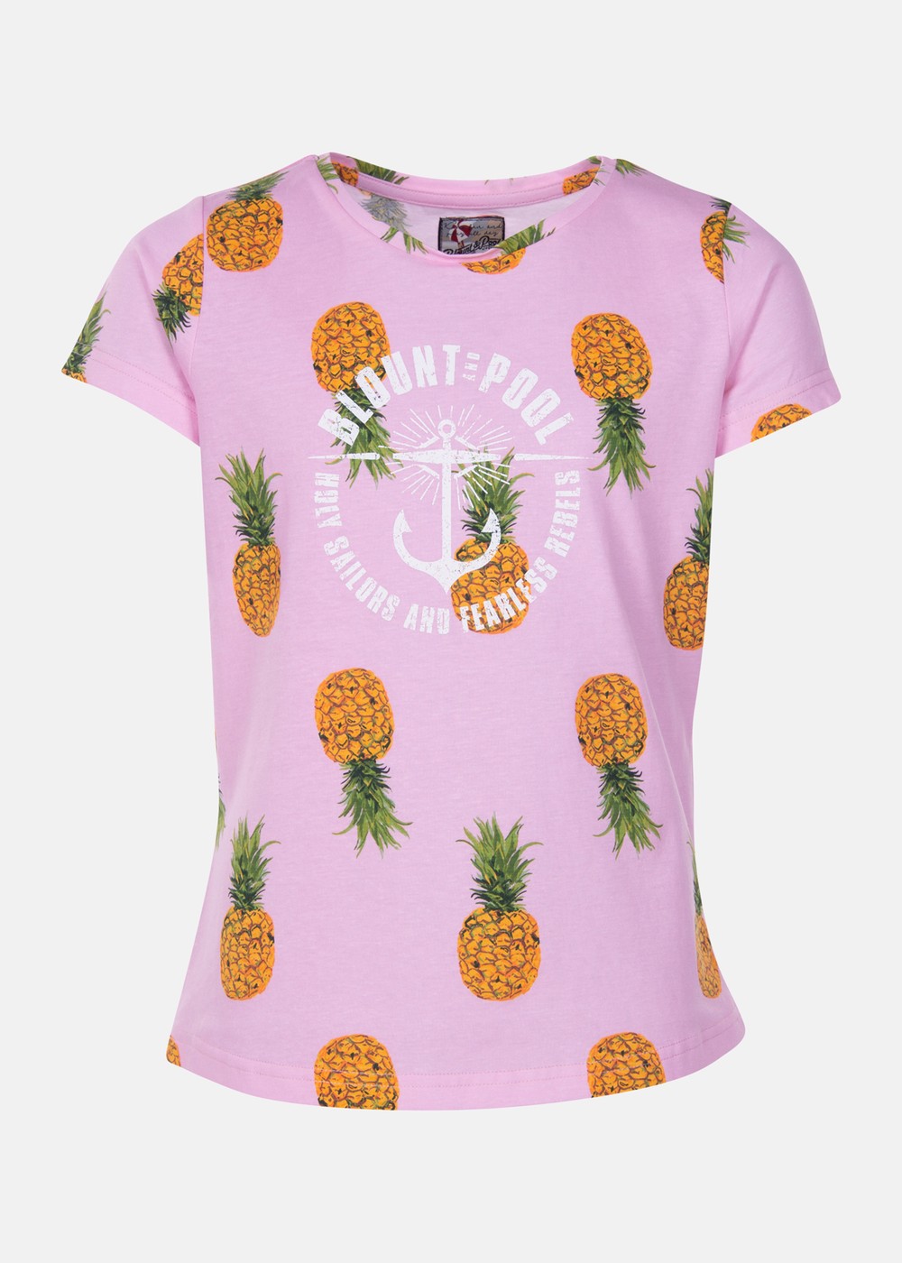 Hawaii Tee Jr, Pink Pineapple, 90, Strandkläder | Junior - Kläder - Badkläder - Strandkläder | Padelspecialisterna