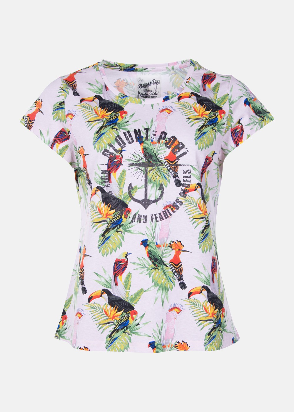 Hawaii Tee W, Pink Kakadua, 38, Strandkläder | Dam - Kläder - Badkläder - Strandkläder | Padelspecialisterna