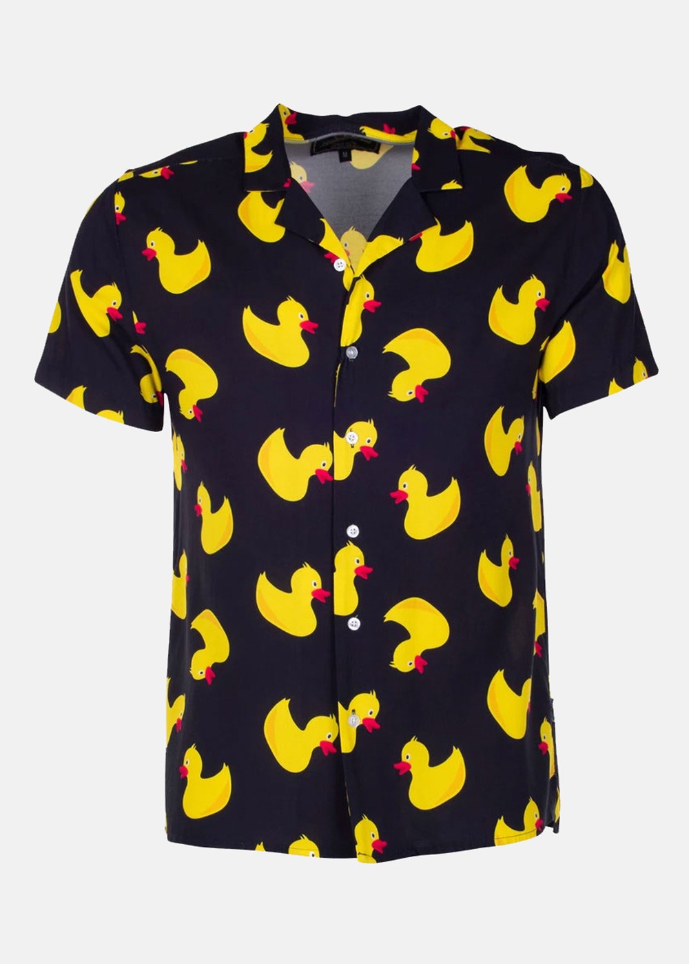 Honolulu Shirt, Black Yellow Duck, Xl, Kortärmade Skjortor | Herr - Kläder - Skjortor - Kortärmade skjortor | Padelspecialisterna