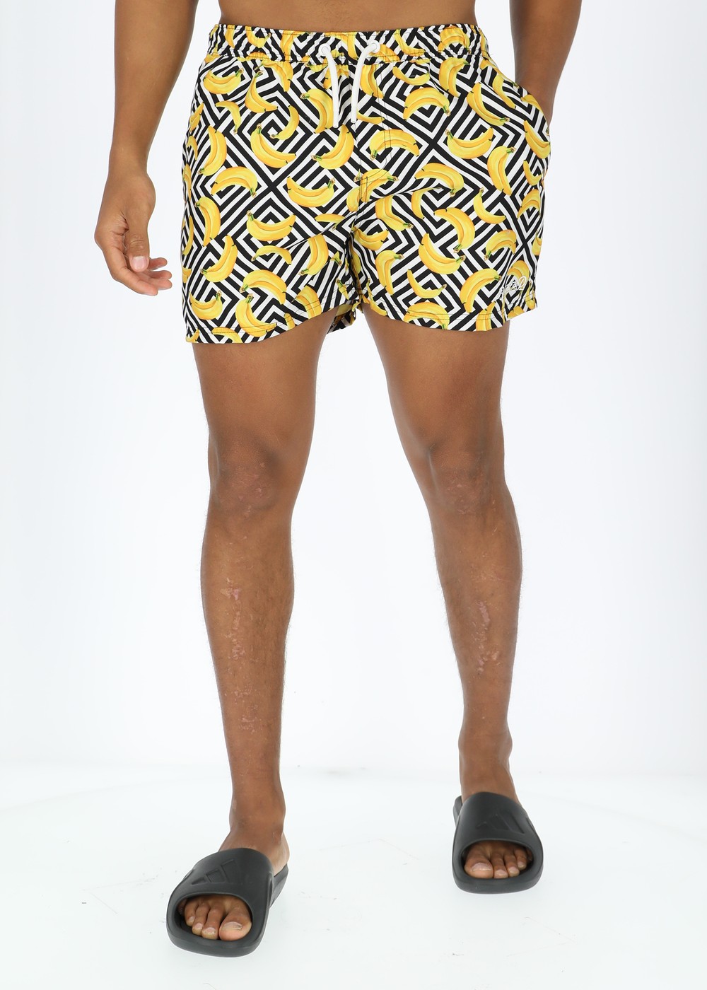 Beachshorts, Yellow Graphic Banana, 3xl, Badbyxor | Herr - Kläder - Badkläder - Badbyxor | Padelspecialisterna