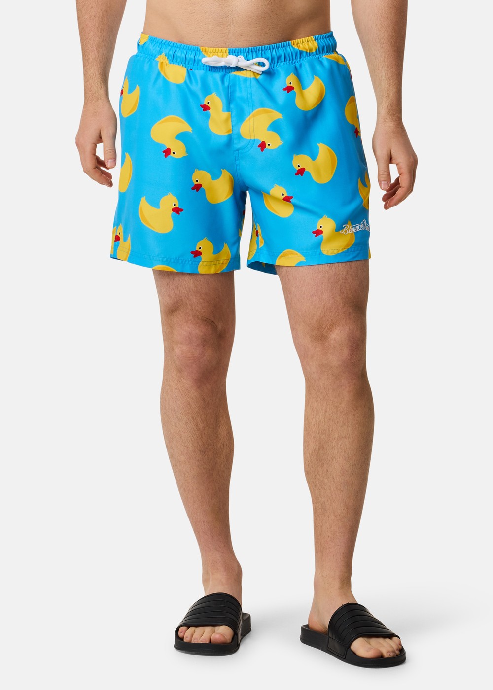 Beachshorts, Blue Yellow Duck, Xs, Badbyxor | Herr - Kläder - Badkläder - Badbyxor | Padelspecialisterna