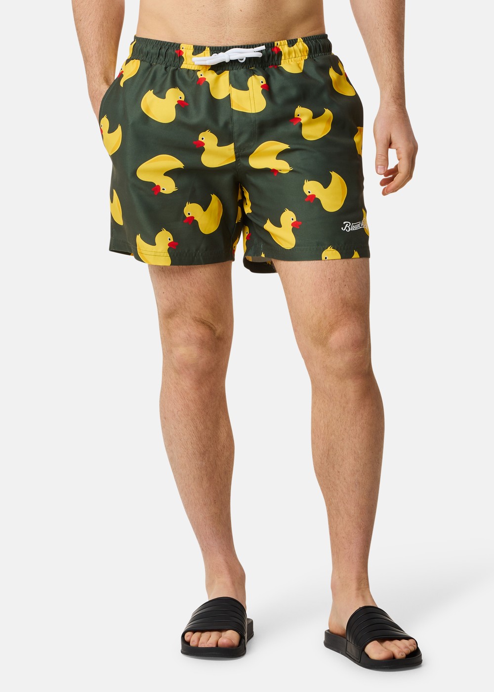 Beachshorts, Olive Yellow Duck, 3xl, Badbyxor | Herr - Kläder - Badkläder - Badbyxor | Padelspecialisterna