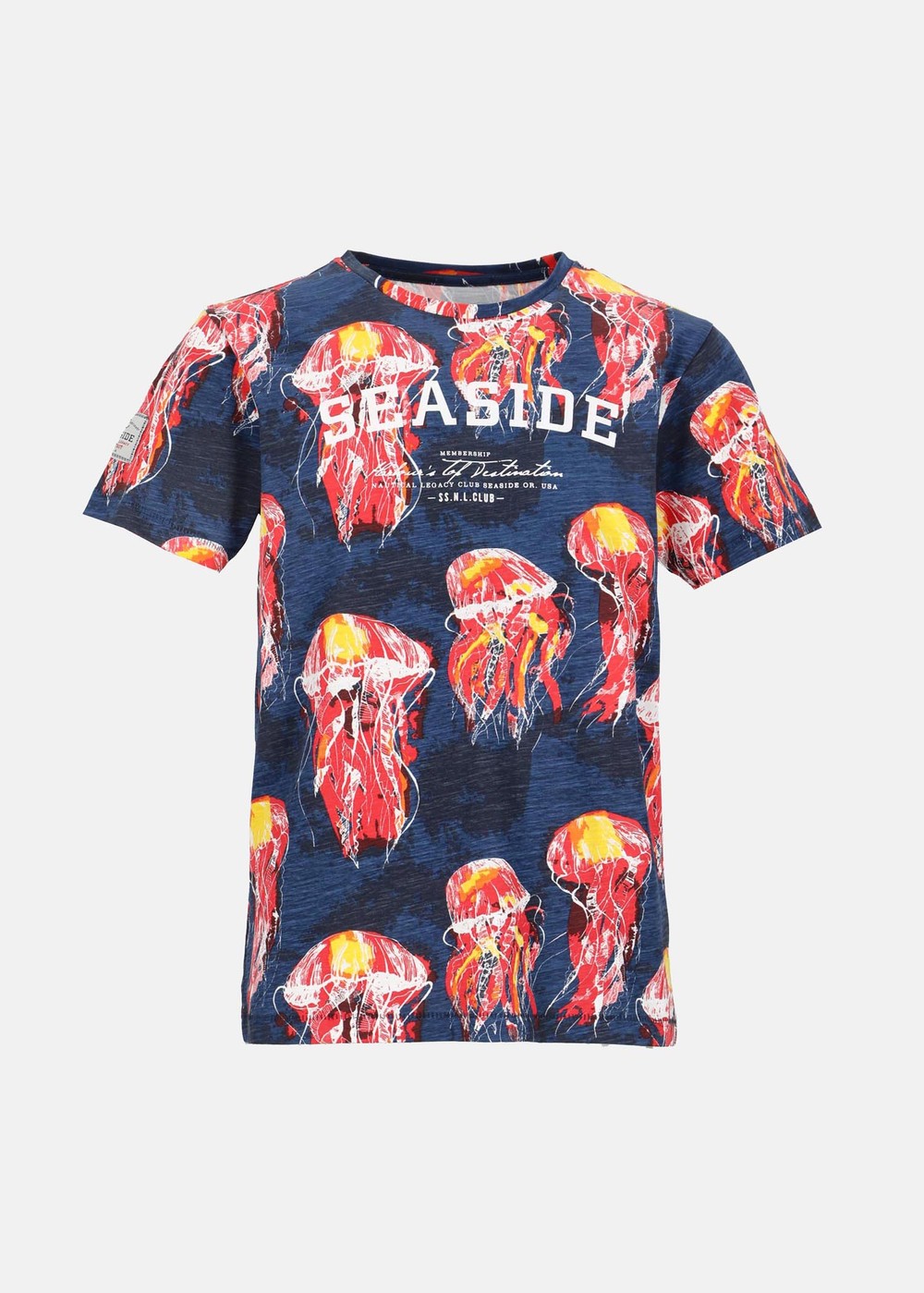Ocean Tee Jr, Blue Electric Jellyfish, 90, Strandkläder | Junior - Kläder - Badkläder - Strandkläder | Padelspecialisterna