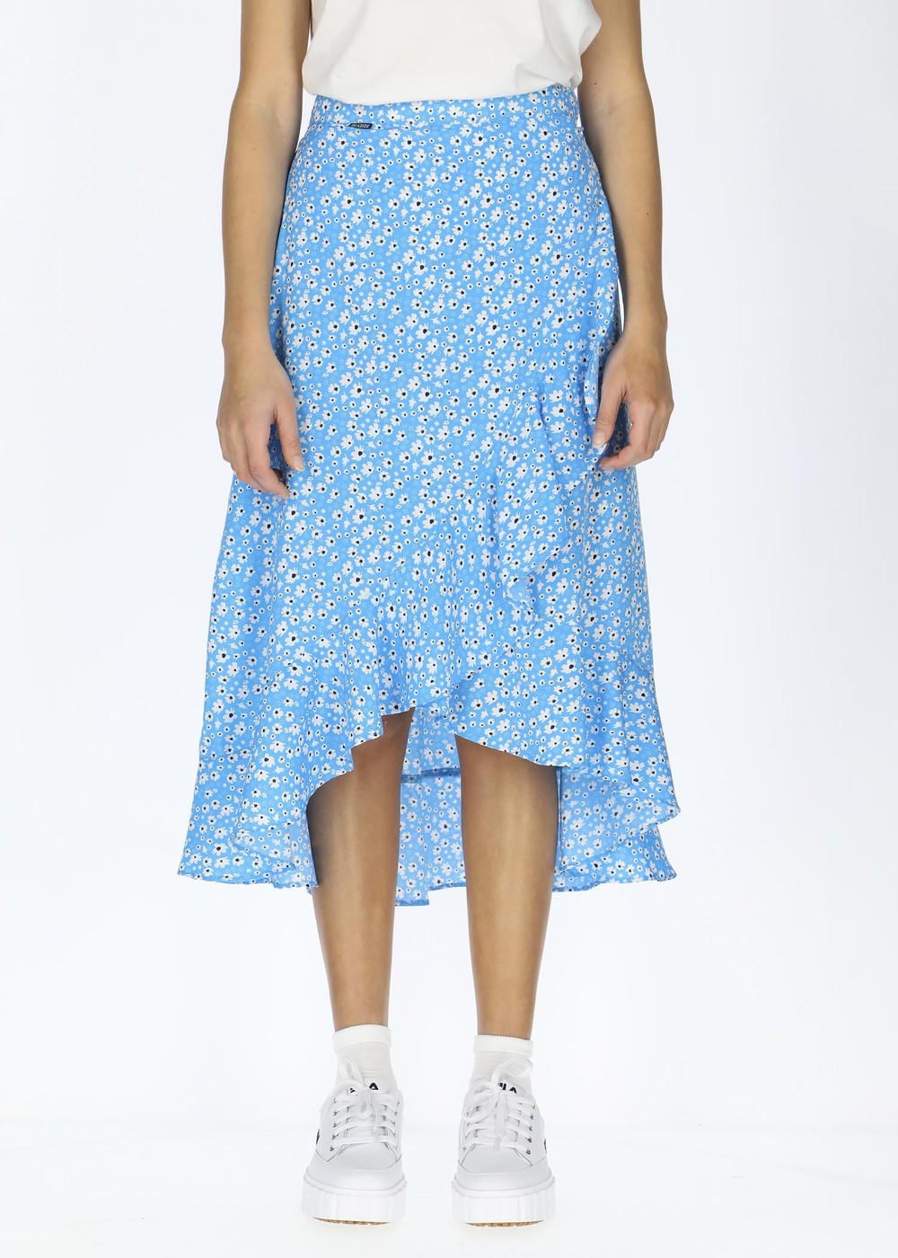 Sankt Claud Skirt W, Blue Flower, 46, Strandkläder | Dam - Kläder - Badkläder - Strandkläder | Padelspecialisterna