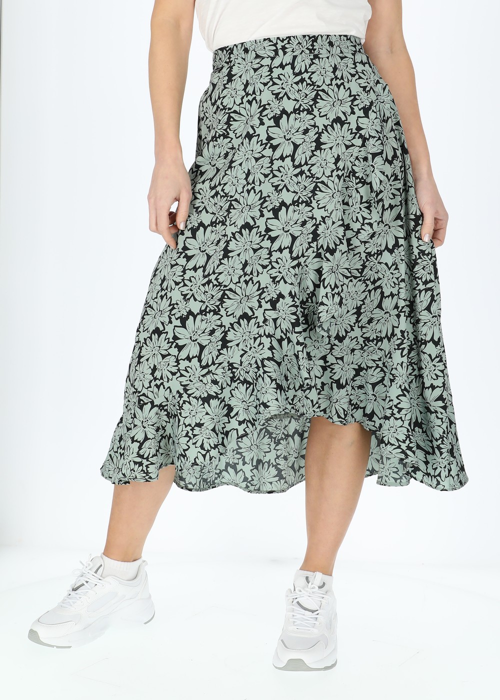 Sankt Claud Skirt W, Daisey Flower Green, 44, Strandkläder | Dam - Kläder - Badkläder - Strandkläder | Padelspecialisterna