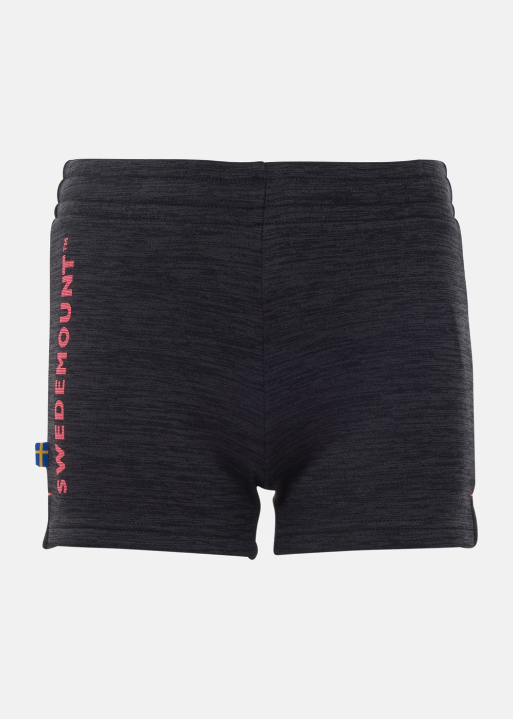 Training Logo Short Shorts Jr, Charcoal Melange/New Pink, 160, Vardagsshorts | Junior - Kläder - Shorts - Vardagsshorts | Padelspecialisterna