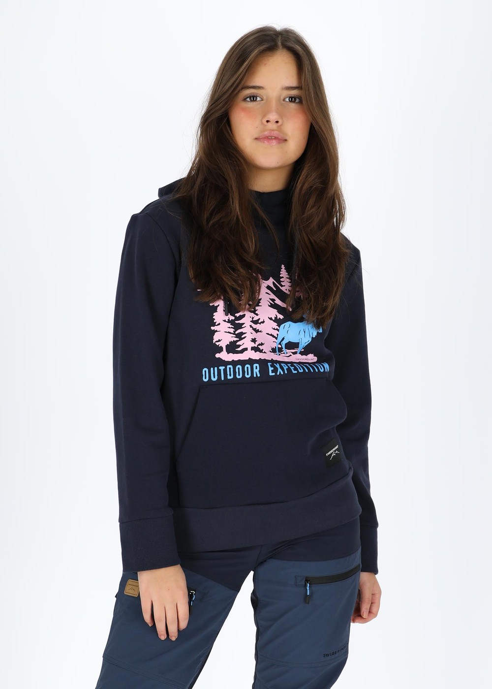 Forest Hood W, Navy Elk, 44, Hoodies | Dam - Kläder - Tröjor - Hoodies | Padelspecialisterna