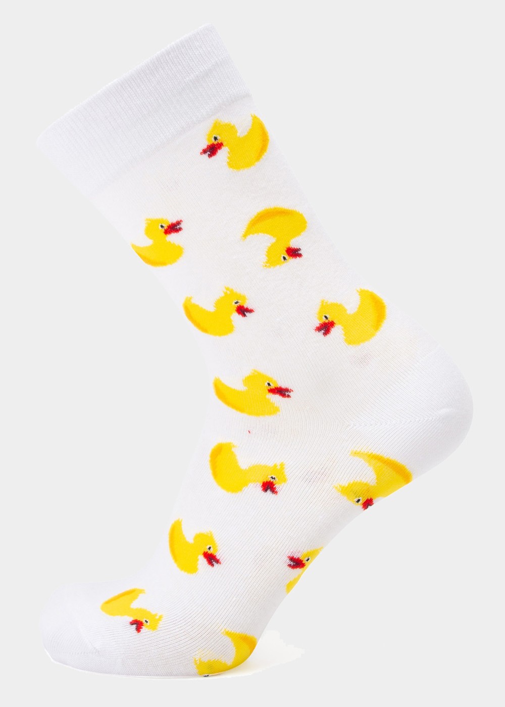 Tropical Sock Jr, White Yellow Duck, 26-30, Bomullsstrumpor | Junior - KlÀder - Strumpor - Bomullsstrumpor | Padelspecialisterna