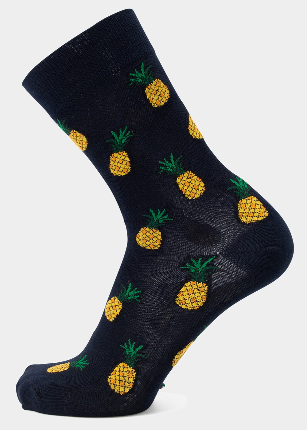 Tropical Sock Jr, Navy Pineapple, 26-30, Bomullsstrumpor | Junior - KlÀder - Strumpor - Bomullsstrumpor | Padelspecialisterna