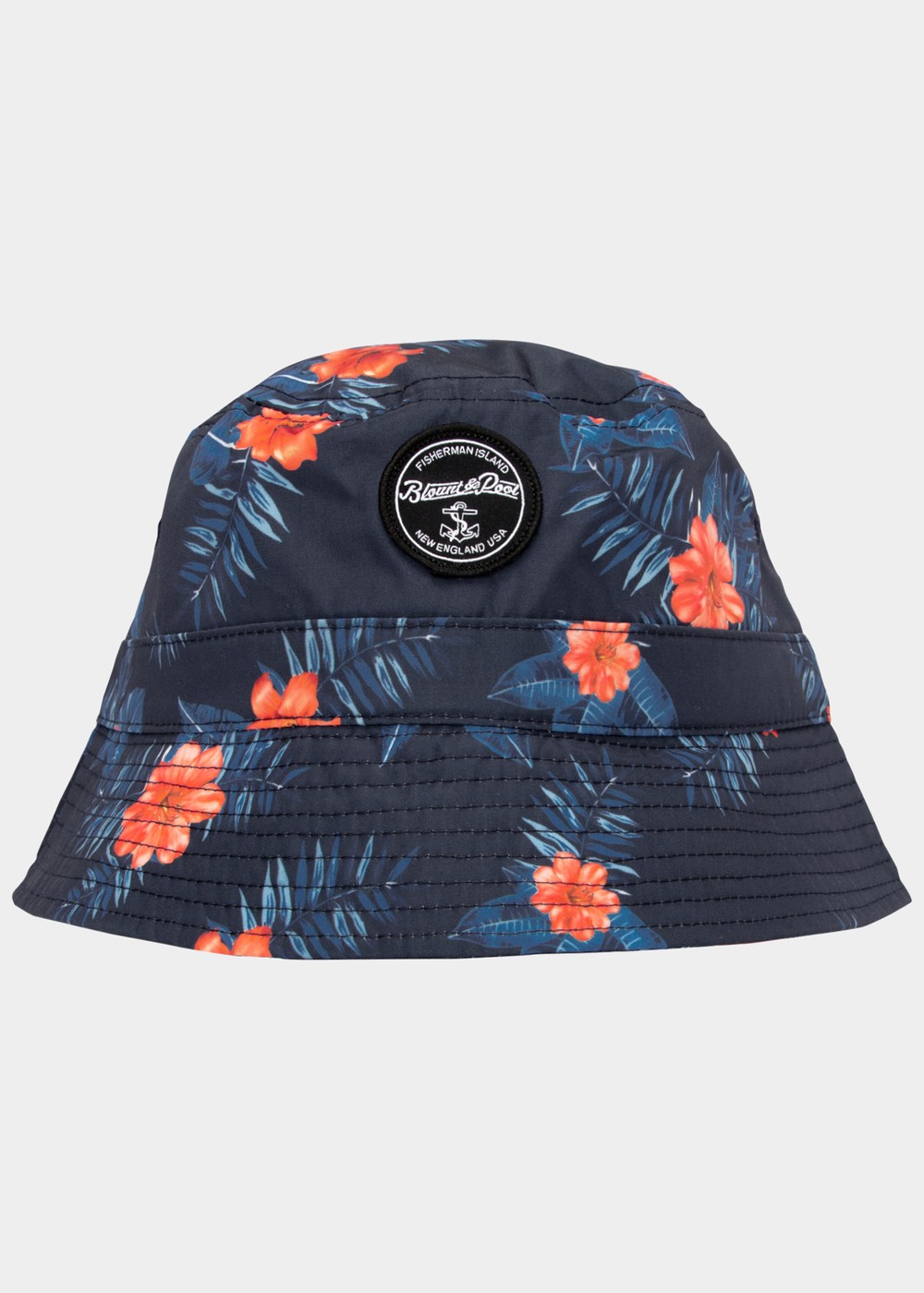 Hawaii Bucket Hat, Navy Orange Flower, S/M, Hattar | Dam - Accessoarer - Kepsar & Hattar | Padelspecialisterna