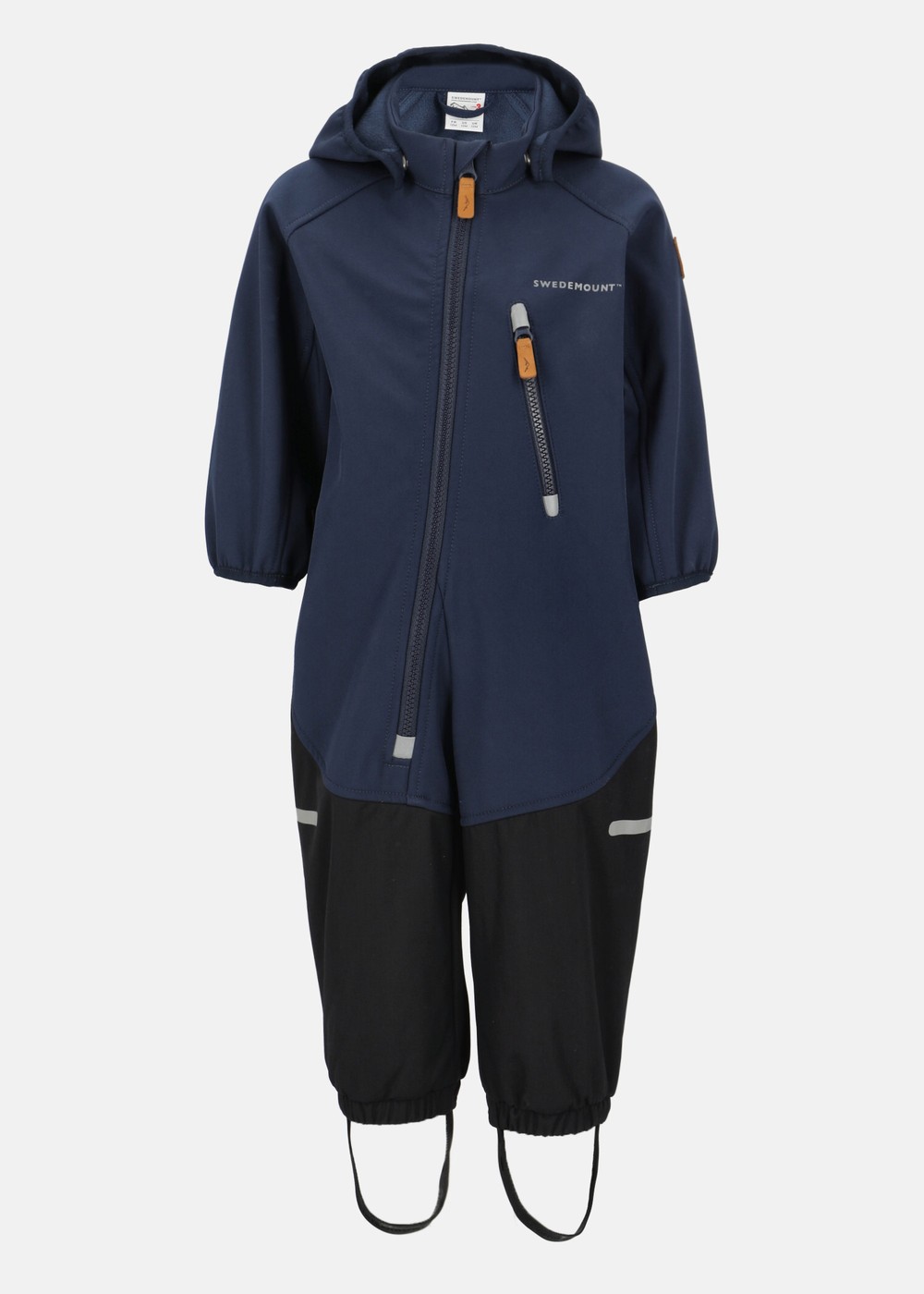 Holmenkollen Softshell Overall Infant, Navy/Navy, 98, Regnjackor | Junior - Kläder - Regnkläder - Regnjackor | Padelspecialisterna