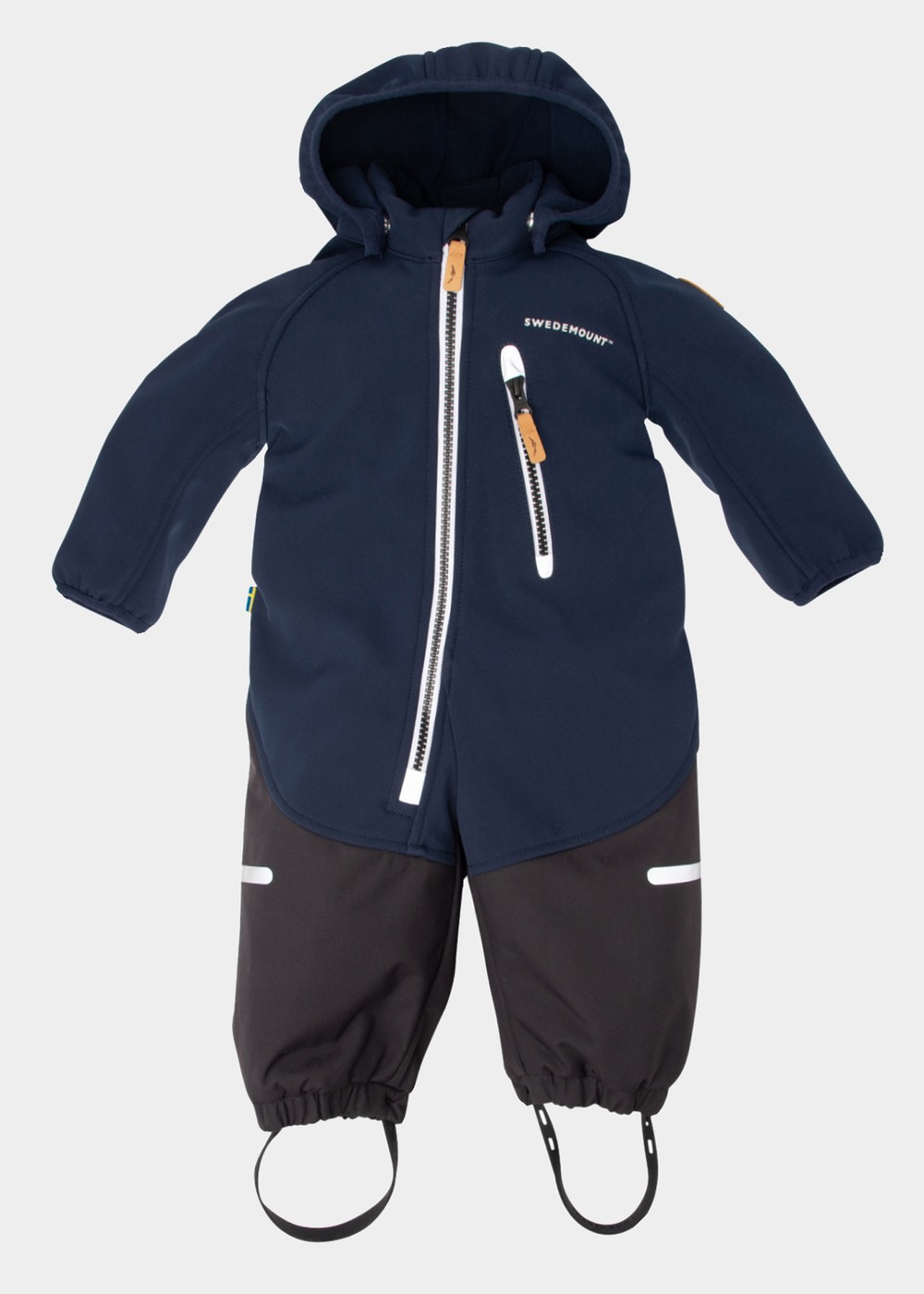 Holmenkollen Softshell Overall Infant, Navy, 74, Regnjackor | Junior - Kläder - Regnkläder - Regnjackor | Padelspecialisterna