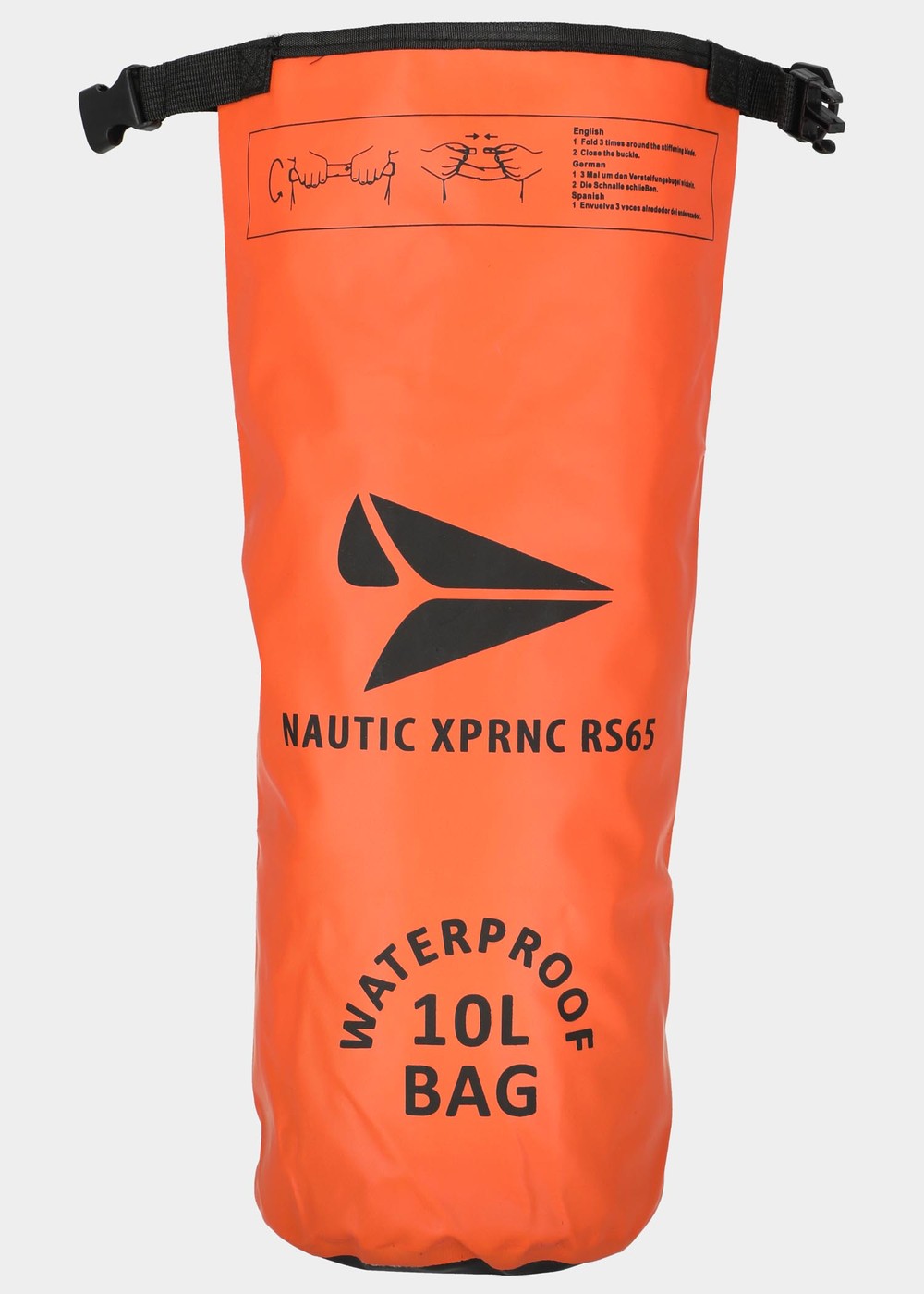 Nautic Xprnc Waterproof Bag 10l, Orange/Black, Onesize, Vandringsryggsäckar | Väskor - Vandringsryggsäckar | Padelspecialisterna