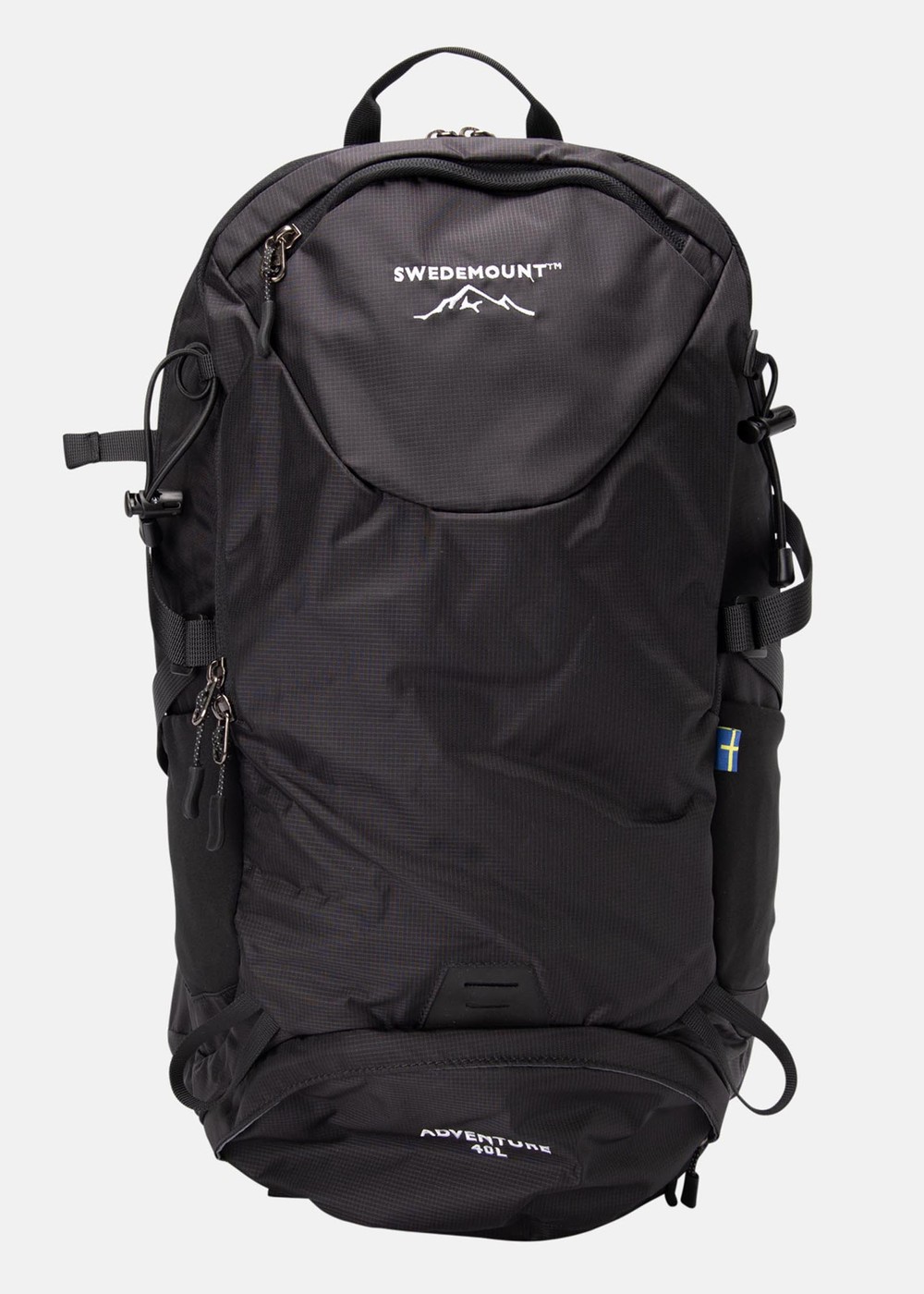 Adventure Backpack 40l, Black/Black, Onesize, Vandringsryggsäckar | Sport & aktivitet - Friluftsliv - Camping - Vandringsryggsäckar | Padelspecialisterna