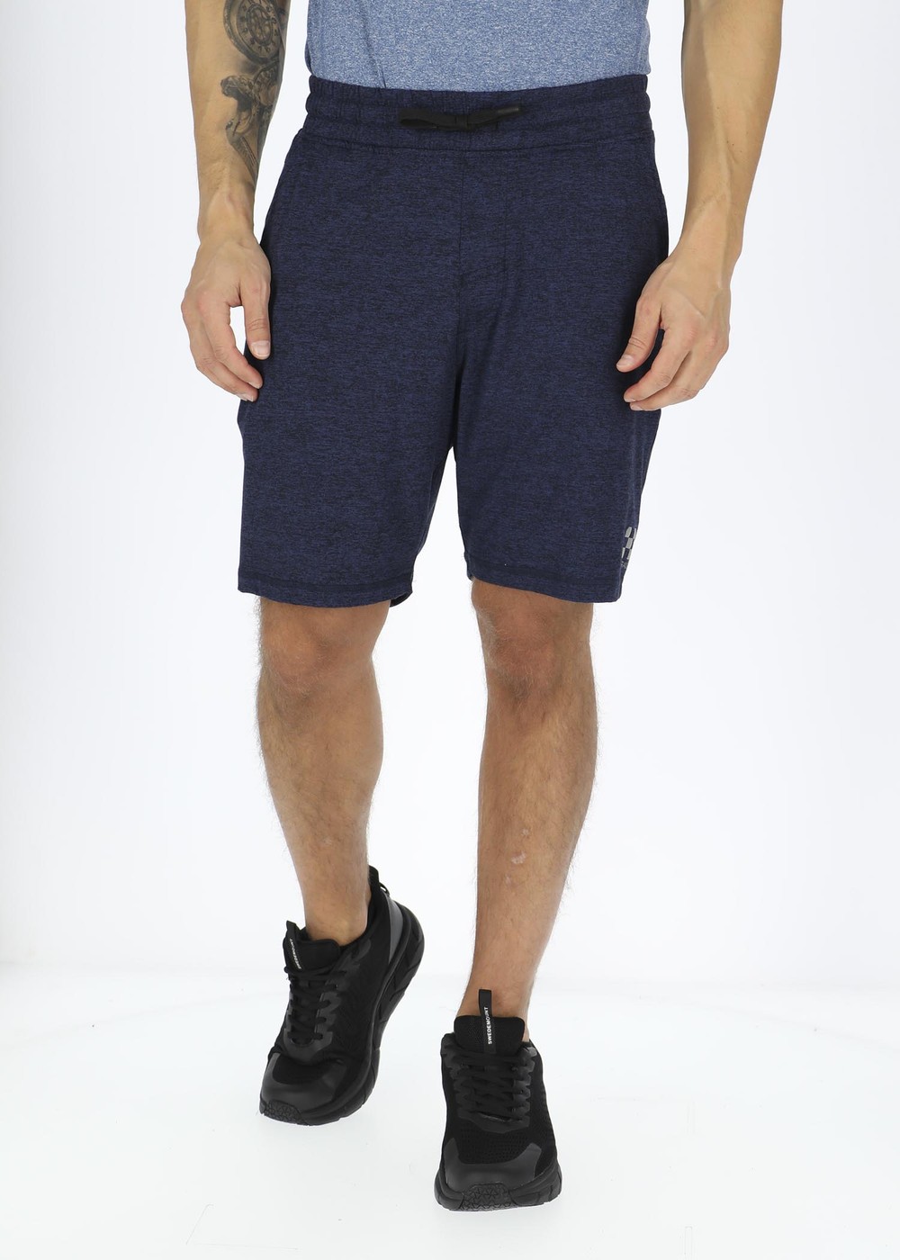 Training Shorts, Dk. Navy Melange, 2xl, Shorts | Herr - Kläder - Shorts | Padelspecialisterna