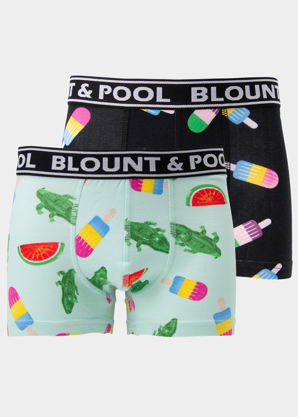 Boxer Shorts Jr, Crocodile Icecream, 158-164, Underkläder | Junior - Kläder - Underkläder | Padelspecialisterna