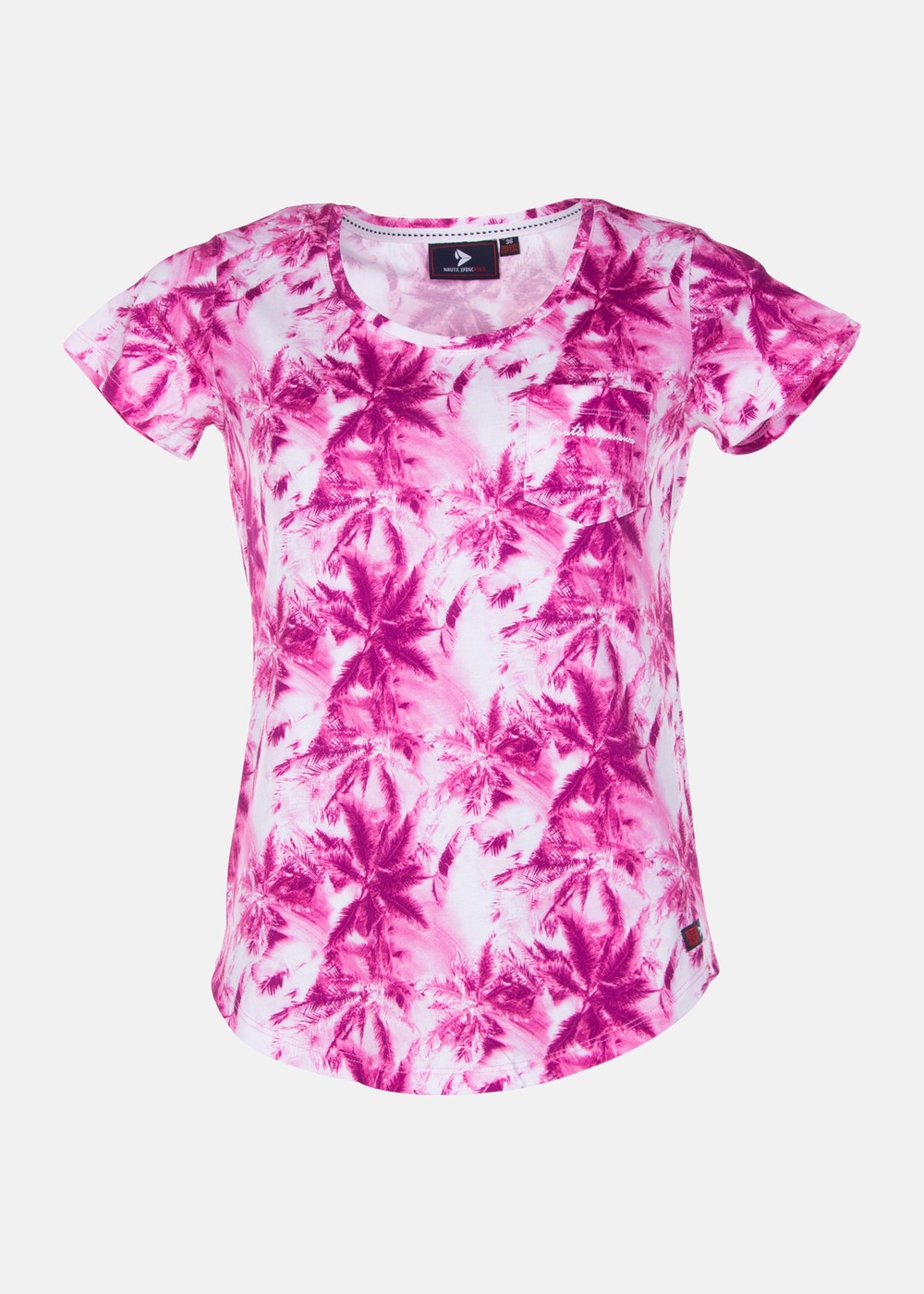 Maui Tee W, Pink Aop, 38, T-Shirts | Dam - Kläder - T-shirts | Padelspecialisterna