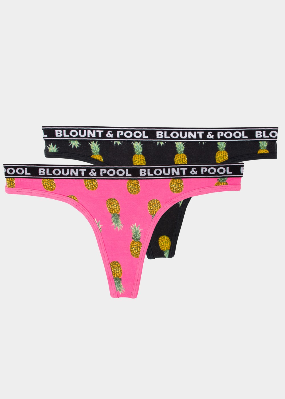 Tropical String 2p W, Black Pineapple/Pink Pineapple, Xs, Trosor | Mode - Underkläder - Trosor | Padelspecialisterna