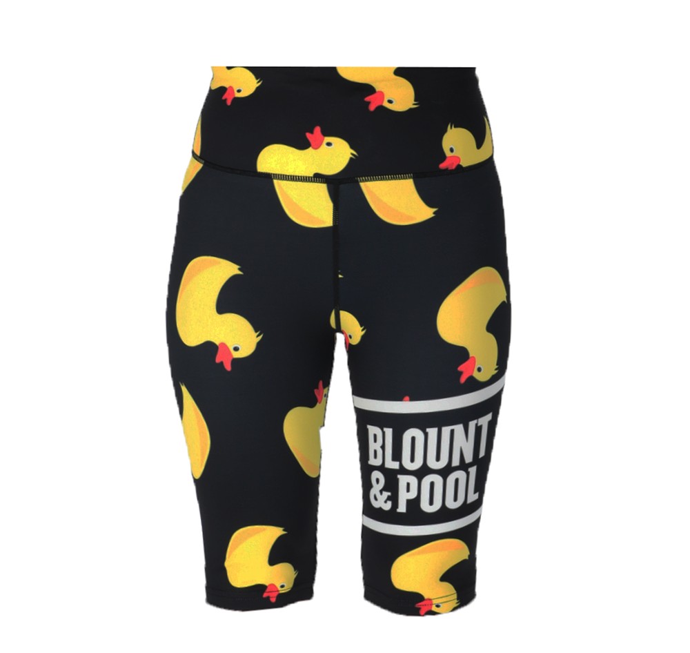Aruba Short Tights W, Black Yellow Duck, 36, Korta Tights | Dam - Kläder - Tights - Korta tights | Padelspecialisterna