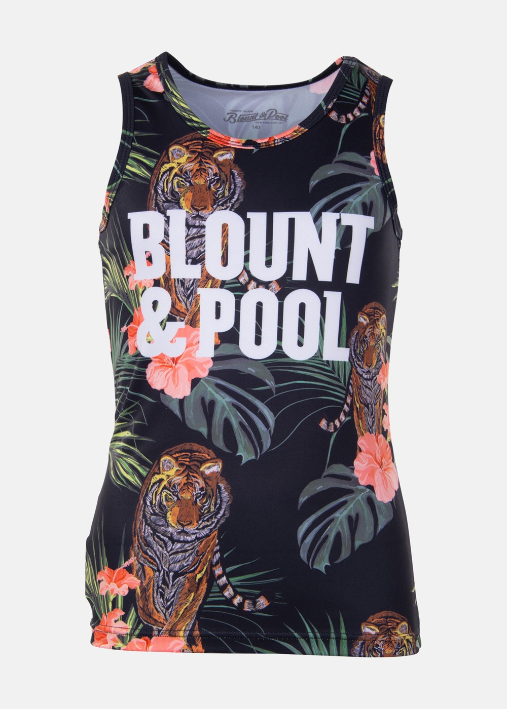 Aruba Singlet Jr, Black Tiger, 150, Strandkläder | Junior - Kläder - Badkläder - Strandkläder | Padelspecialisterna