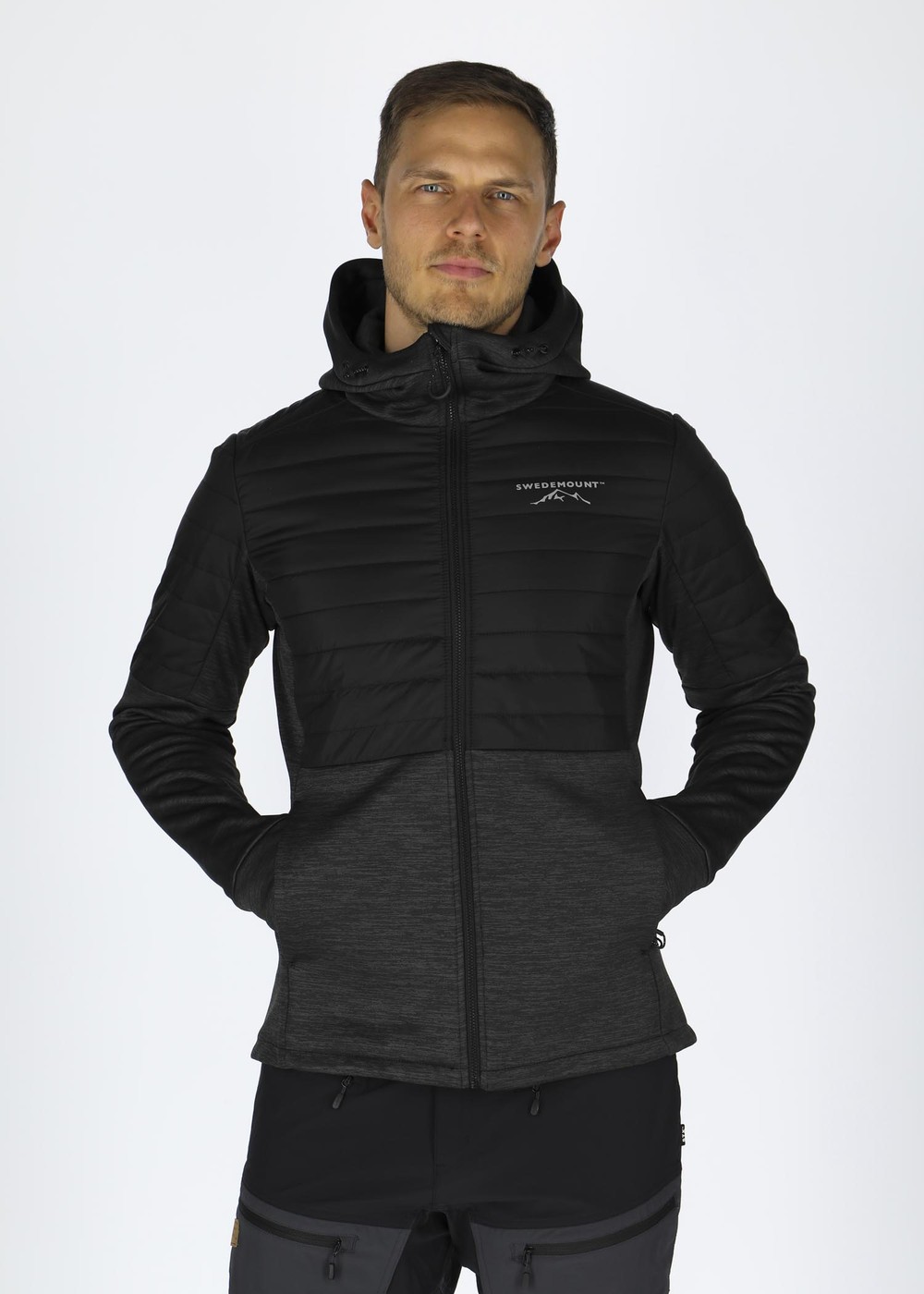 Lofoten Hybrid Jacket, Black Melange/Black, 2xl, Jackor | Sport & aktivitet - Friluftsliv - VandringsklÀder - Jackor | Padelspecialisterna