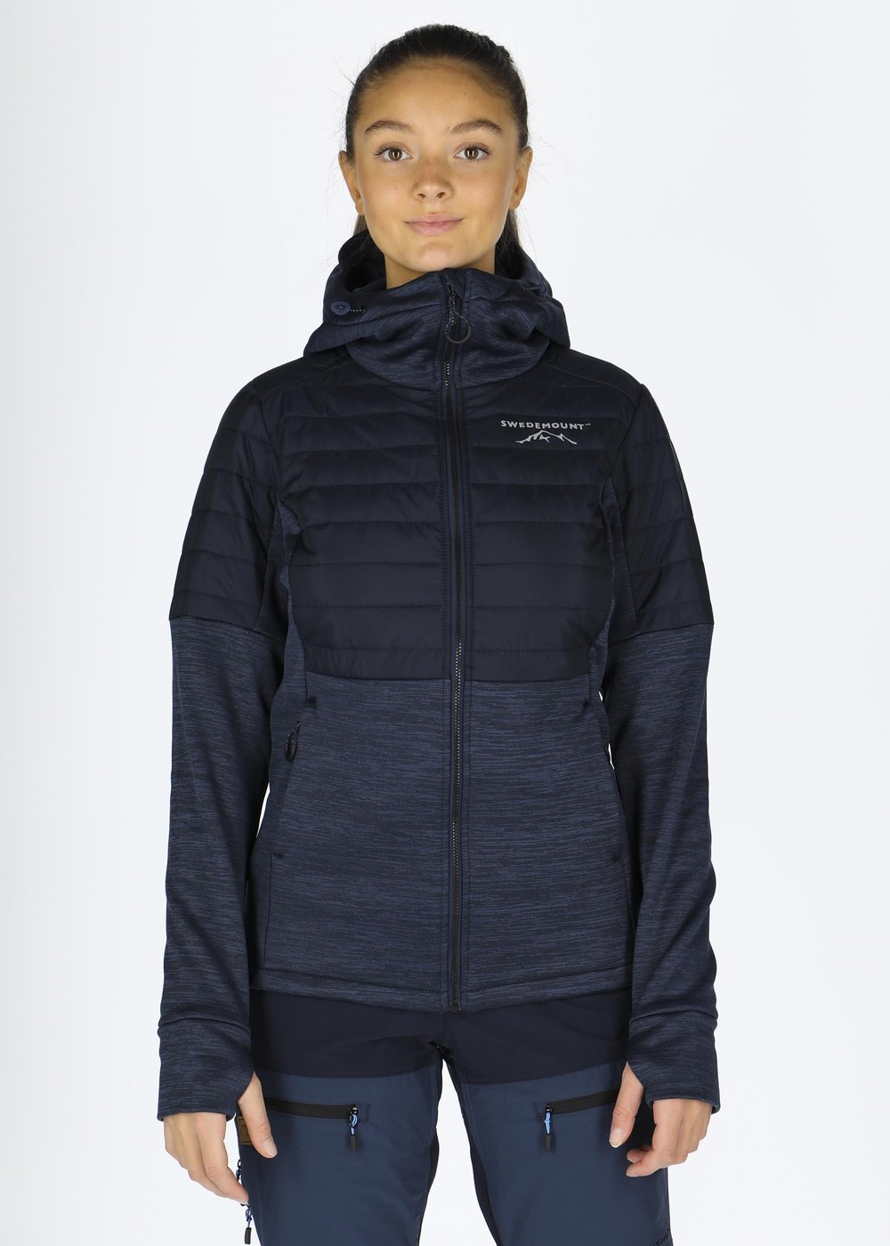 Lofoten Hybrid Jacket W, Dk. Navy Melange/ Navy, 36, Jackor | Dam - Aktivitet - Outdoorkläder - Jackor | Padelspecialisterna