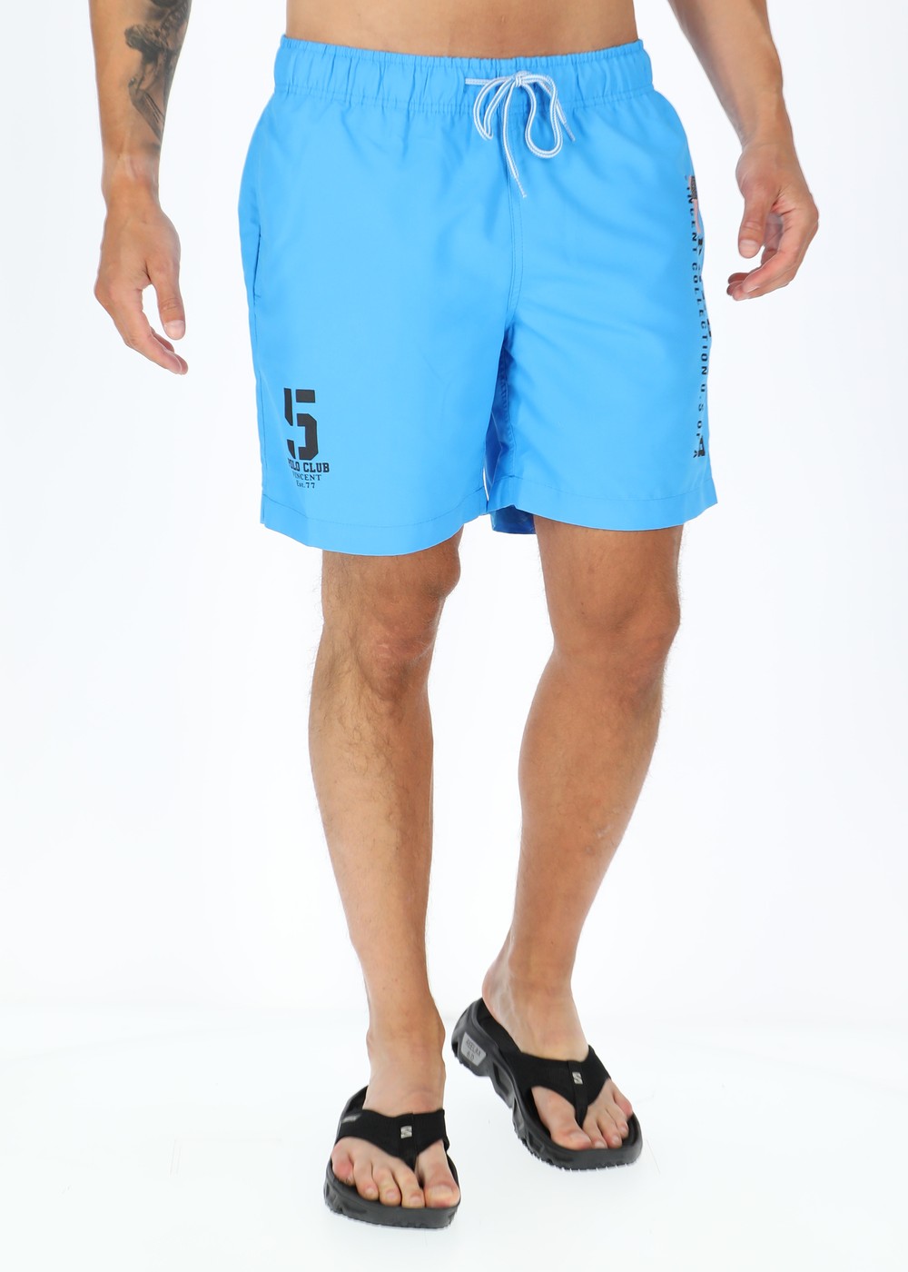 Hollywood Swe, Blue, S, Badbyxor | Herr - Kläder - Badkläder - Badbyxor | Padelspecialisterna