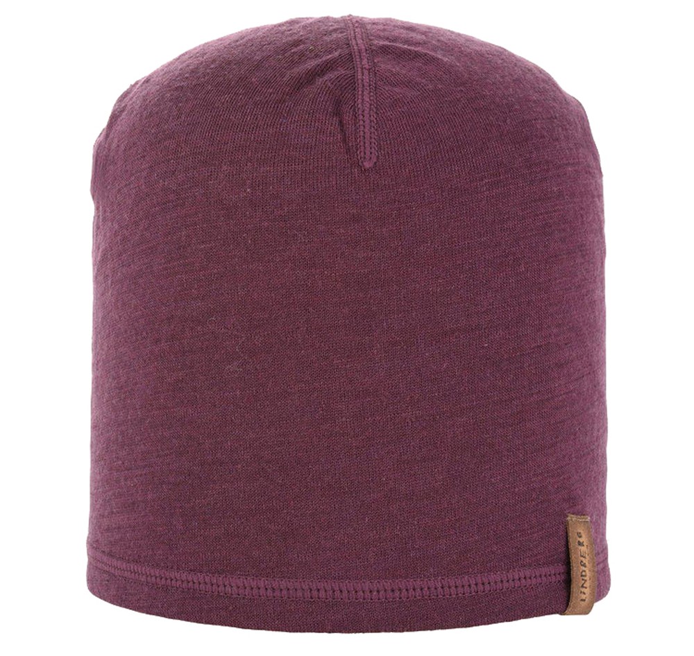 Flen Merino Hat, Plum, 48-52, Pannband | Dam - Accessoarer - Mössor & Pannband | Padelspecialisterna