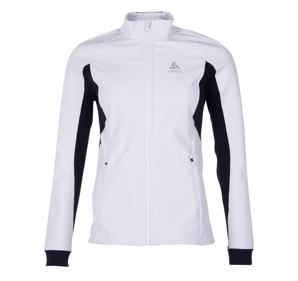 W Jacket Aeolus, White - Black, Xl, Längdskidkläder | Sport & aktivitet - Sporter - Längdskidåkning - Längdskidkläder | Padelspecialisterna
