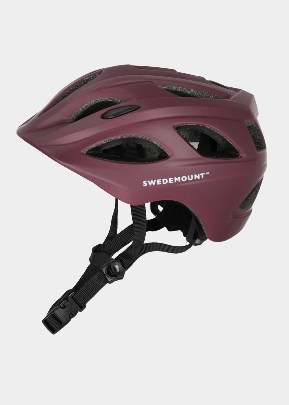 Bike Helmet, Burgundy, 53/56, Cykelhjälmar | Dam - Aktivitet - Cykelkläder - Cykelhjälmar | Padelspecialisterna