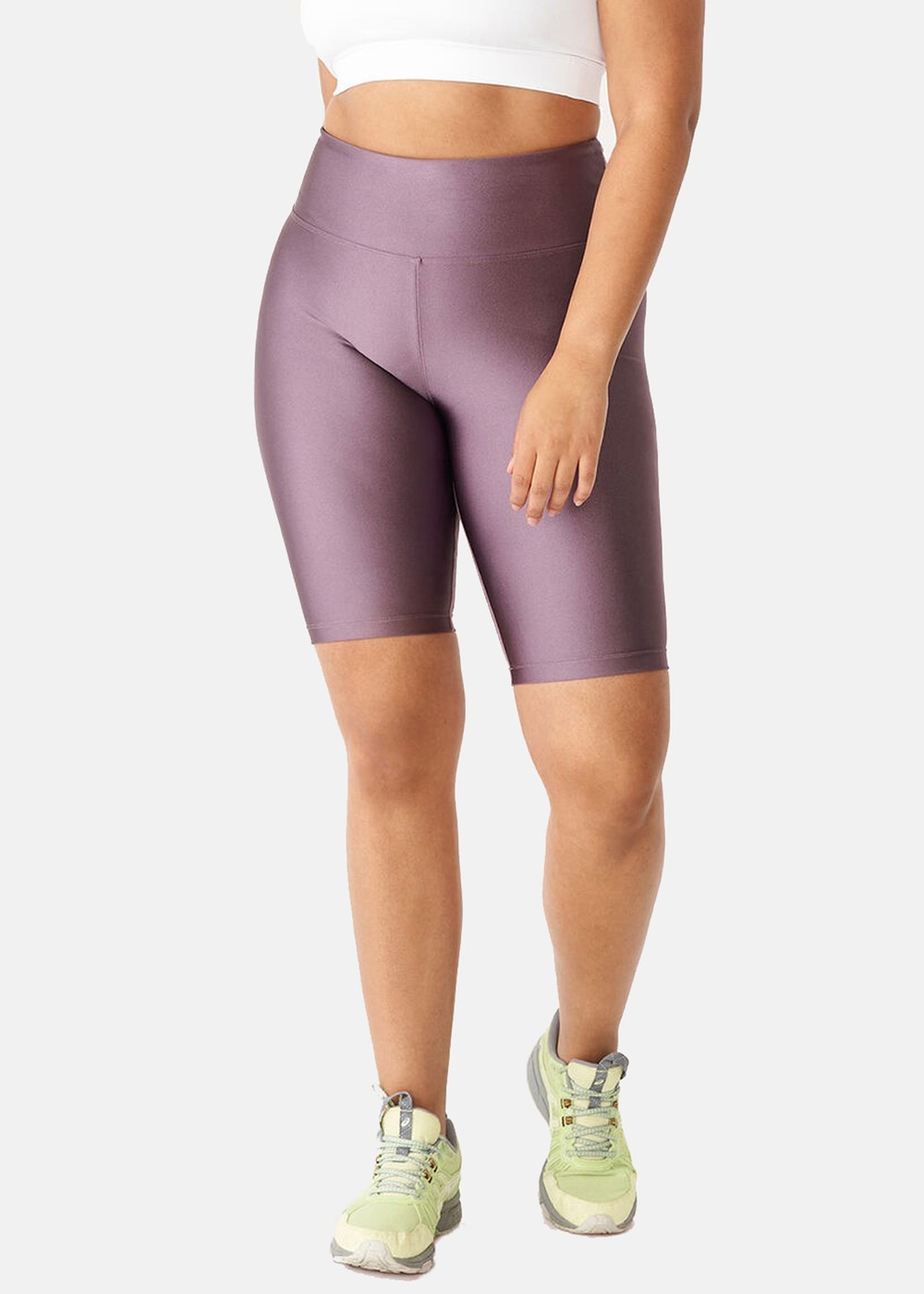 Shiny Bike Tights, Black Plum, S, Korta Tights | Dam - Kläder - Tights - Korta tights | Padelspecialisterna