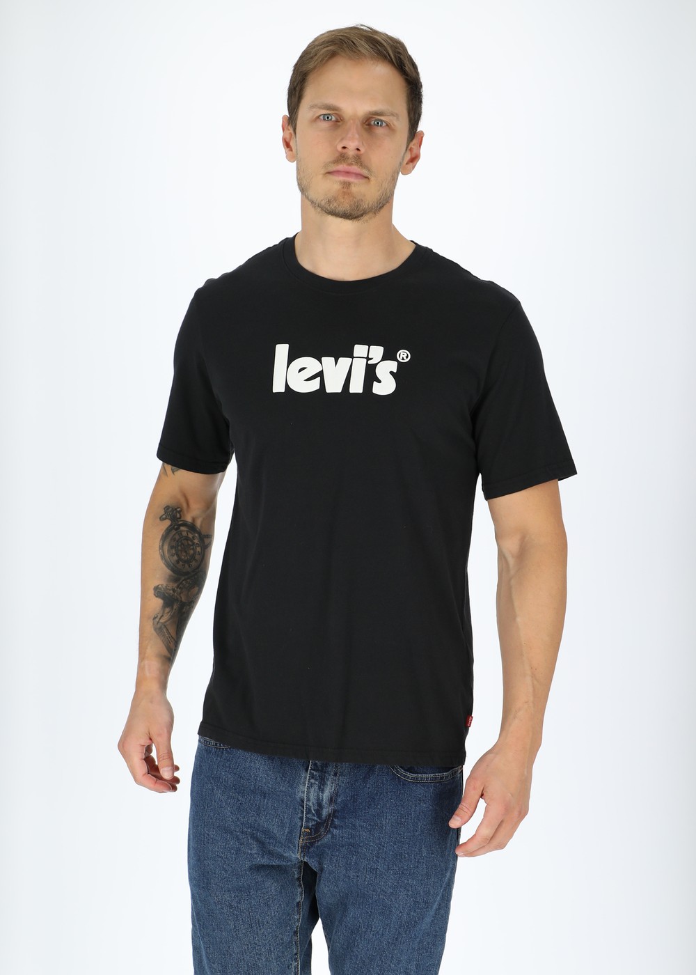 Ss Relaxed Fit Tee, Poster Log, Xs, T-Shirts | Herr - Kläder - T-shirts | Padelspecialisterna