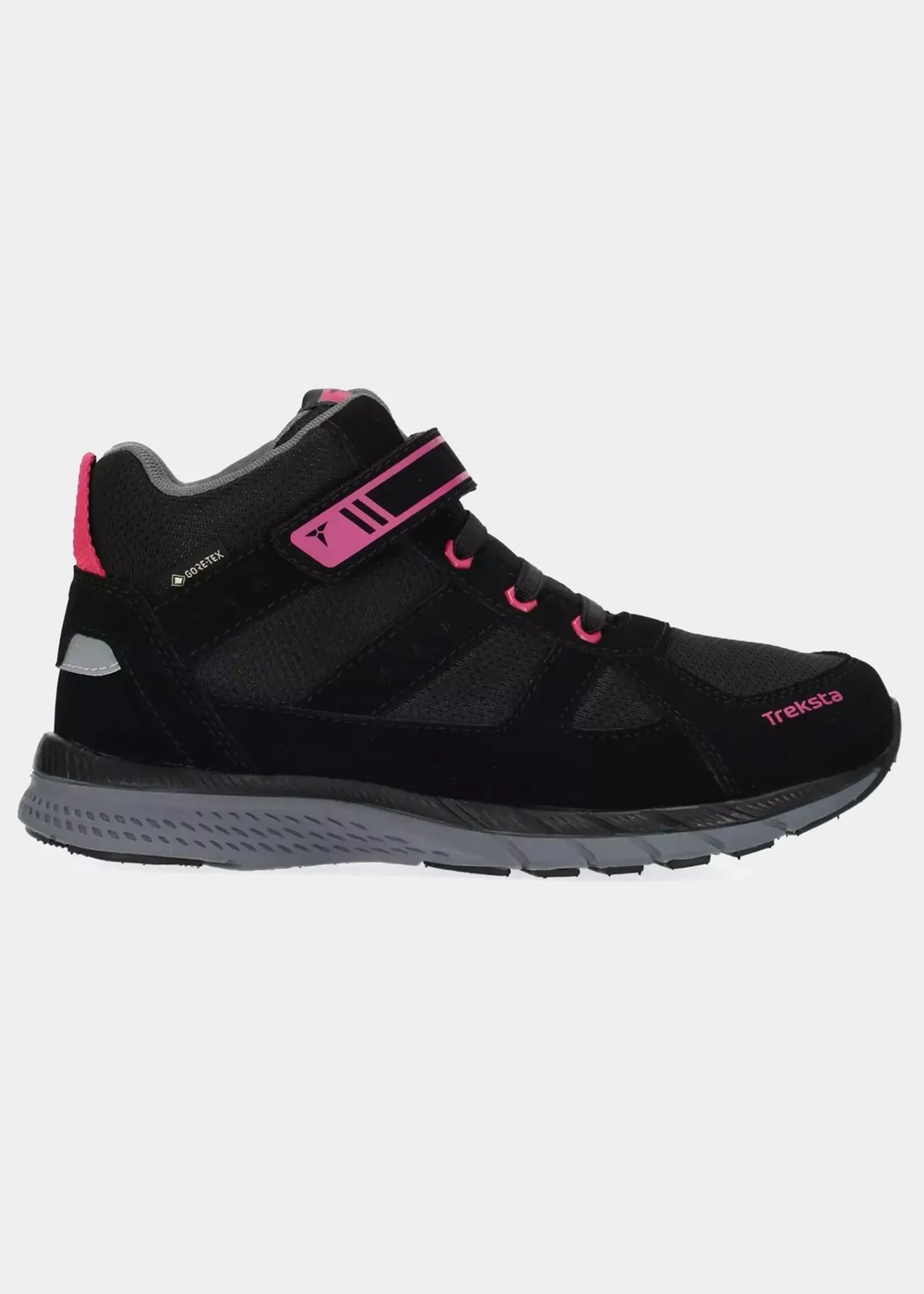 Jr Trial Mid Gtx, Black-Magenta, 26, Sneakers | Junior - Skor - Sneakers | Padelspecialisterna