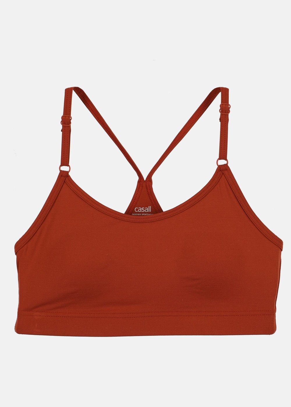 Strappy Sports Bra, Burnt Sienna Red, Xs, Sport-Bh | Dam - Aktivitet - Träningskläder - Sport-BH | Padelspecialisterna