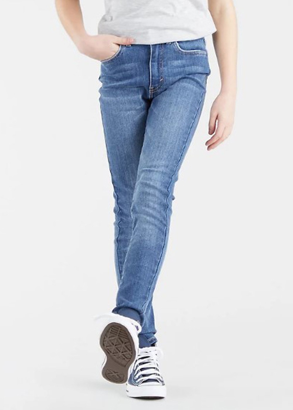 720 High Rise Super Skinny Jea, Hometown Blue, 14, Jeans | Junior - KlÀder - Byxor - Jeans | Padelspecialisterna